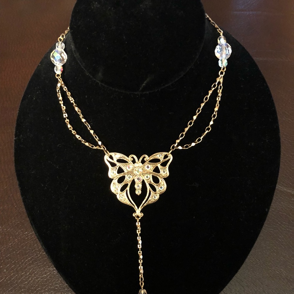Avon Butterfly Necklace